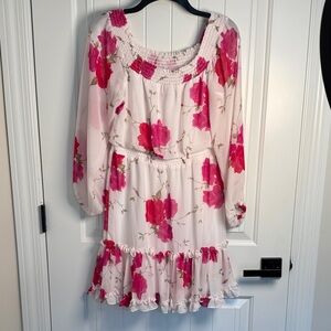 Betsey Johnson Pink Floral Dress